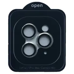 ЗАХИСНЕ СКЛО CAMERA METAL ДЛЯ IPHONE 11 PRO, 11 PRO MAX, СІРИЙ