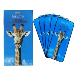 ЗАХИСНЕ СКЛО GIRAFFE ANTI-STATIC GLASS ДЛЯ IPHONE 16 PLUS, ЧОРНИЙ, (ТЕХ. ПАК), (5ШТ)