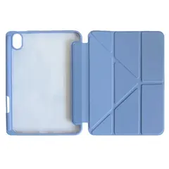 ЧОХОЛ SMART CASE CLEAR STYLUS ДЛЯ APPLE IPAD AIR 4 10.9, AIR 5 10.9 ПУРПУРОВИЙ