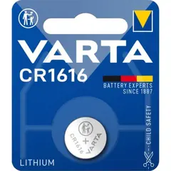 БАТАРЕЙКА VARTA CR 1616 BLISTER 1 LITHIUM (922)