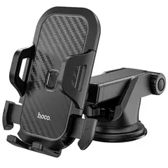 АВТОТРИМАЧ HOCO CA76 TOUAREG ONE-TOUCH CENTER CONSOLE CAR HOLDER, ЧОРНИЙ