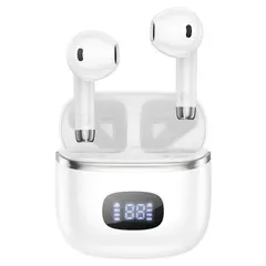 НАВУШНИКИ БЕЗДРОТОВІ HOCO EQ1 MUSIC GUIDE TRUE WS BT5.3, 7HOURS, БІЛИЙ