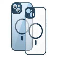 ЧОХОЛ BASEUS FRAME SERIES MAGNETIC CASE ДЛЯ IPHONE 14 PLUS СИНІЙ ARJT030003