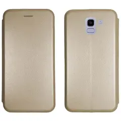 ЧОХОЛ-КНИЖКА LEVEL ДЛЯ SAMSUNG J6 2018 GOLD
