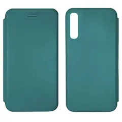 ЧОХОЛ-КНИЖКА LEVEL ДЛЯ SAMSUNG A30S, A50, A50S (A307, A505, A507) MIDNIGHT ЗЕЛЕНИЙ