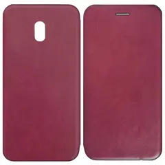 ЧОХОЛ-КНИЖКА LEVEL ДЛЯ REDMI 8A MARSALA