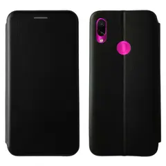 ЧОХОЛ-КНИЖКА LEVEL ДЛЯ REDMI NOTE 7, ЧОРНИЙ
