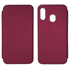 ЧОХОЛ-КНИЖКА LEVEL ДЛЯ SAMSUNG A20, 30 (A205, 305) MARSALA