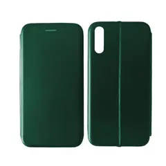 ЧОХОЛ-КНИЖКА LEVEL ДЛЯ REDMI 9A MIDNIGHT ЗЕЛЕНИЙ