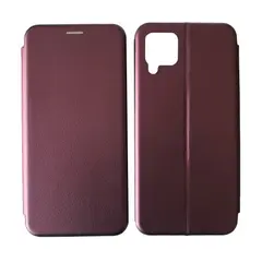 ЧОХОЛ-КНИЖКА LEVEL ДЛЯ SAMSUNG A12 (A125) MARSALA