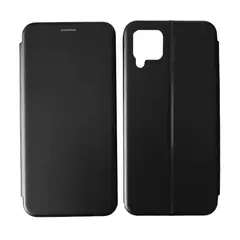 ЧОХОЛ-КНИЖКА LEVEL ДЛЯ SAMSUNG A12 (A125), ЧОРНИЙ