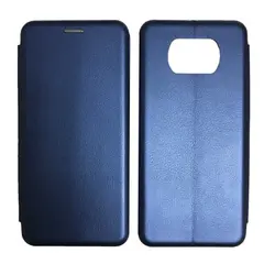 ЧОХОЛ-КНИЖКА LEVEL ДЛЯ XIAOMI POCO X3, X3 PRO NFC СИНІЙ