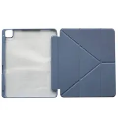ЧОХОЛ SMART CASE CLEAR STYLUS ДЛЯ APPLE IPAD PRO 11 (2024) ПУРПУРОВИЙ