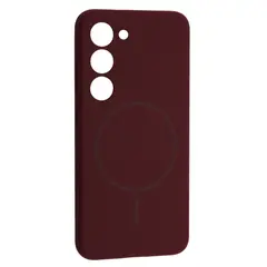 ЧОХОЛ SILICONE CASE LUXURY MAGSAFE ДЛЯ SAMSUNG S23 PLUM