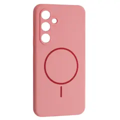 ЧОХОЛ SILICONE CASE LUXURY MAGSAFE ДЛЯ SAMSUNG S23 FE ROSE РОЖЕВИЙ