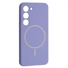 ЧОХОЛ SILICONE CASE LUXURY MAGSAFE ДЛЯ SAMSUNG S23+ ELEGANT ПУРПУРОВИЙ