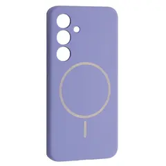 ЧОХОЛ SILICONE CASE LUXURY MAGSAFE ДЛЯ SAMSUNG S24 ELEGANT ПУРПУРОВИЙ