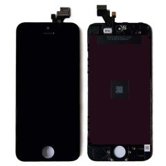 MR3_4086 Дисплей телефона для iphone 5, в сборе с сенсором и рамкой, черный (oncell) PRC