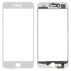 MR3_119543 Скло корпуса телефона для iphone 7 plus з oca плівкою та рамкою білий оригінал (prc) PRC