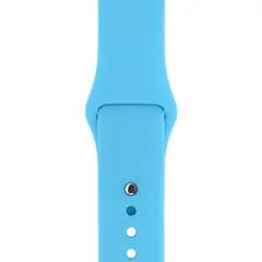 РЕМІНЕЦЬ ДЛЯ APPLE WATCH SILICONE 42, 44MM S (3) СИНІЙ