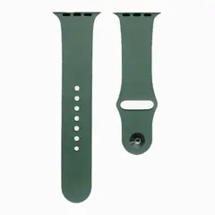 РЕМІНЕЦЬ ДЛЯ APPLE WATCH SILICONE 38, 40MM M (58) PINE ЗЕЛЕНИЙ