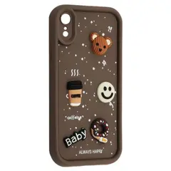 ЧОХОЛ HAPPY DONUT CASE ДЛЯ IPHONE XR BROWN