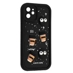 ЧОХОЛ HAPPY COOKIE CASE ДЛЯ IPHONE 12, ЧОРНИЙ