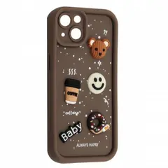 ЧОХОЛ HAPPY DONUT CASE ДЛЯ IPHONE 13 BROWN