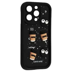 ЧОХОЛ HAPPY COOKIE CASE ДЛЯ IPHONE 15 PRO MAX, ЧОРНИЙ