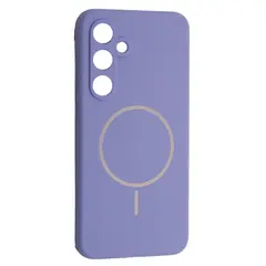MR4_134142 Чохол silicone case luxury magsafe для samsung s25 elegant пурпуровий 