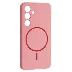 ЧОХОЛ SILICONE CASE LUXURY MAGSAFE ДЛЯ SAMSUNG S24+ ROSE РОЖЕВИЙ