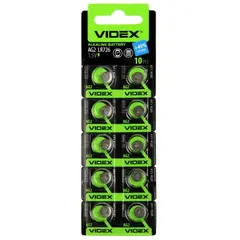БАТАРЕЙКА VIDEX AG2 (396 726) BLISTER 10