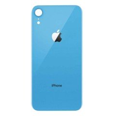 MR3_108237 Задняя крышка (стекло) для iphone xr синий (big hole) PRC