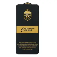 MR4_135480 Захисне скло 6d anti-static для redmi 10, чорний (тех. пак) PRC