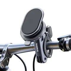 МОТО-ВЕЛО ТРИМАЧ BASEUS PRIMETRIP SERIES STICK-ON TYPE BIKE PHONE MOUNT, ЧОРНИЙ C40569001121-00