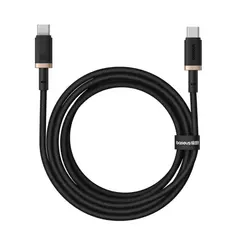 КАБЕЛЬ PD BASEUS DURA SERIES TYPE-C TO TYPE-C 100W 2M GOLD-ЧОРНИЙ P10377803U01-02