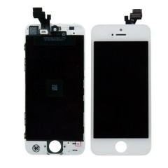 MR3_105262 Дисплей телефона для iphone 5, в сборе с сенсором и рамкой белый (incell (aaaaa)+) PRC