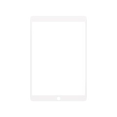 MR3_106661 Скло корпуса планшета для ipad pro (2017) (10.5) білий PRC