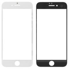 MR3_68889 Скло корпуса телефона для iphone 7 з oca плівкою та рамкою білий PRC
