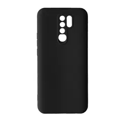 ЧОХОЛ SILICONE CASE CAMERA (NO LOGO) ДЛЯ REDMI 9, ЧОРНИЙ