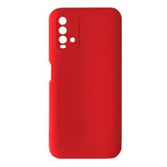 ЧОХОЛ SILICONE CASE CAMERA (NO LOGO) ДЛЯ REDMI NOTE 9 ЧЕРВОНИЙ