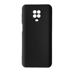 ЧОХОЛ SILICONE CASE CAMERA (NO LOGO) ДЛЯ REDMI NOTE 9S, 9PRO, ЧОРНИЙ