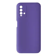 ЧОХОЛ SILICONE CASE CAMERA (NO LOGO) ДЛЯ REDMI NOTE 9 LILAC