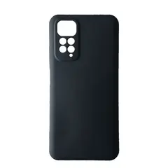 ЧОХОЛ SILICONE CASE CAMERA (NO LOGO) ДЛЯ REDMI NOTE 11, 11S, ЧОРНИЙ