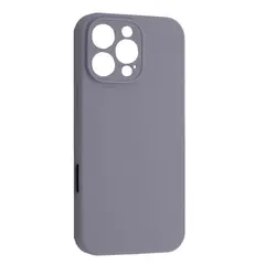 ЧОХОЛ SILICONE CASE FULL CAMERA COPY ДЛЯ IPHONE 16 PRO MAX (46) LAVANDER, СІРИЙ