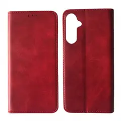 ЧОХОЛ-КНИЖКА BLACK TPU MAGNET ДЛЯ SAMSUNG A35 (A355) ЧЕРВОНИЙ