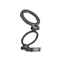 АВТОТРИМАЧ XO C161 APPLE MAGSAFE MAGNETIC TRI-FOLD PHONE HOLDER (WITH MAGNET RING), ЧОРНИЙ