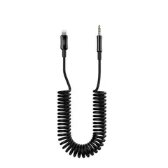 АДАПТЕР XO NB-R255A LIGHTNING TO 3.5MM, ЧОРНИЙ