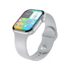 СМАРТ-ГОДИННИК XO W10 PRO AMOLED SCREEN 10 GENERATION WIRELESS CHARGING SMART TALKING WATCH СРІБНИЙ