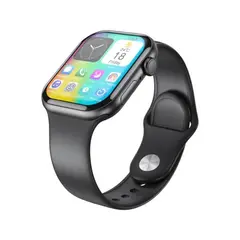 СМАРТ-ГОДИННИК XO W10 PRO AMOLED SCREEN 10 GENERATION WIRELESS CHARGING SMART TALKING WATCH, ЧОРНИЙ